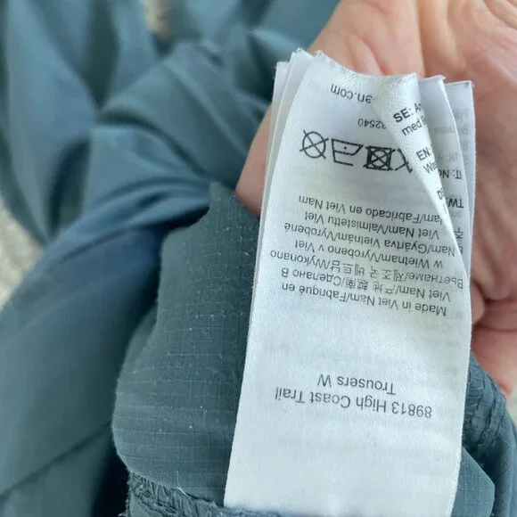 Fjallraven High Coast Trail Trousers Womens 32-33 - Picture 6 of 9